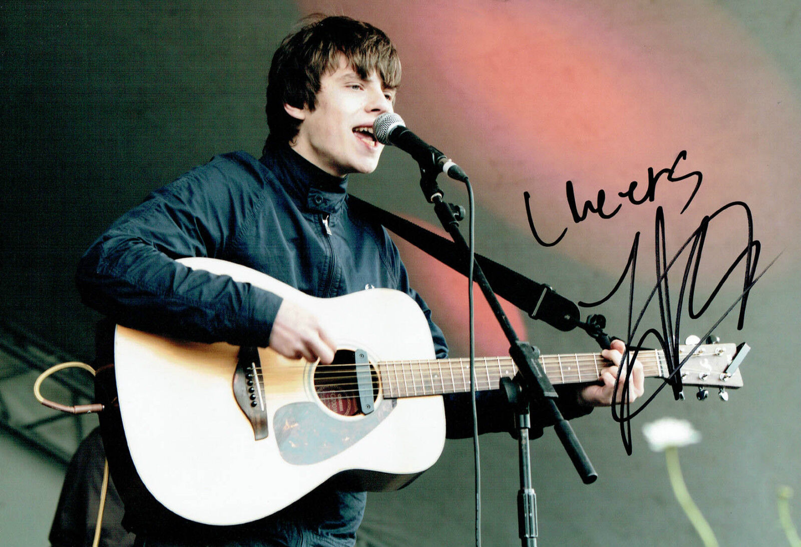 Jake BUGG SIGNED Autograph 12X8 Photo Poster painting English AFTAL COA RARE Singer Music