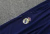 Real Madrid 25-26 1/4 Zip Tracksuit Royal Blue Chandal