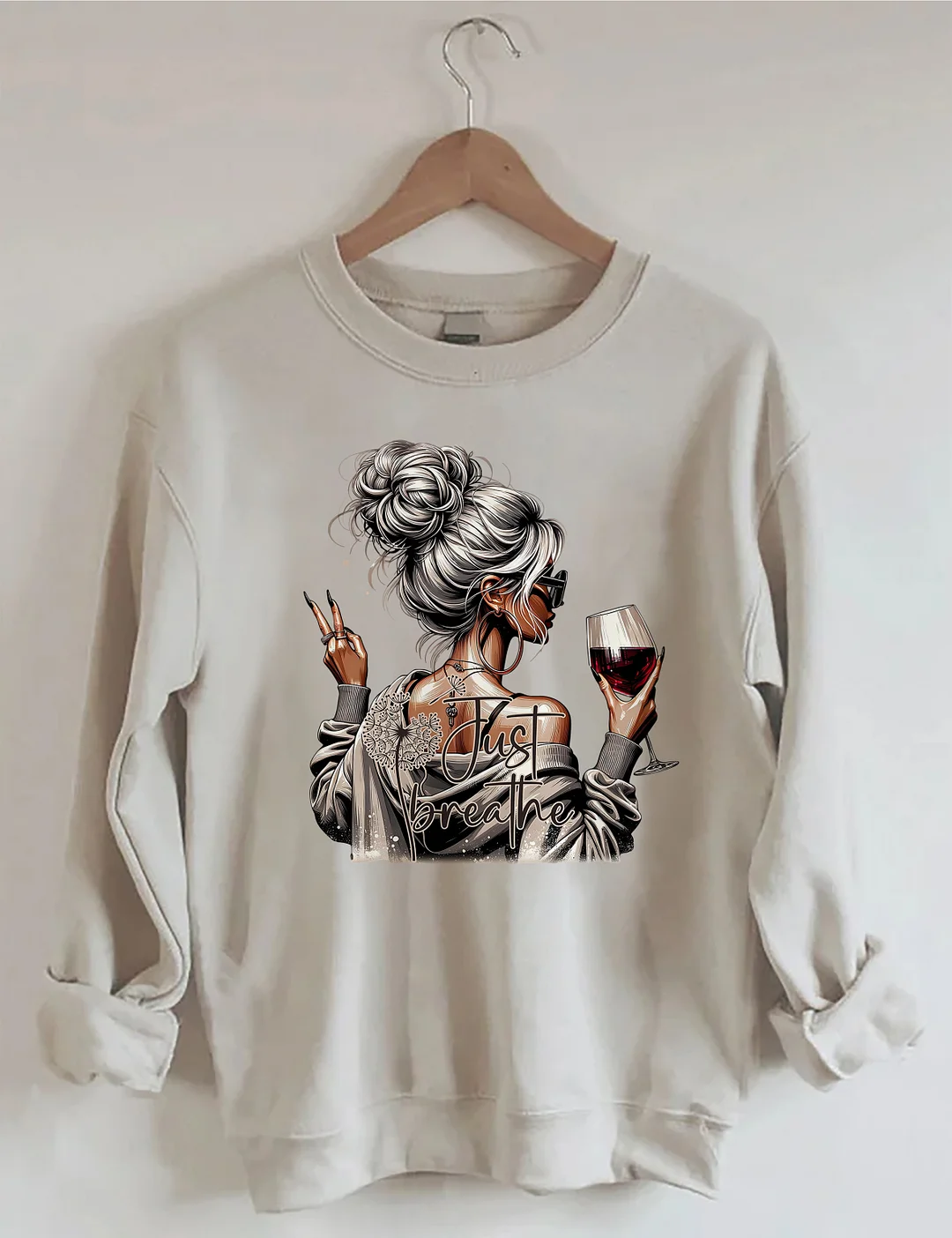 Just Breathe Sweatshirt