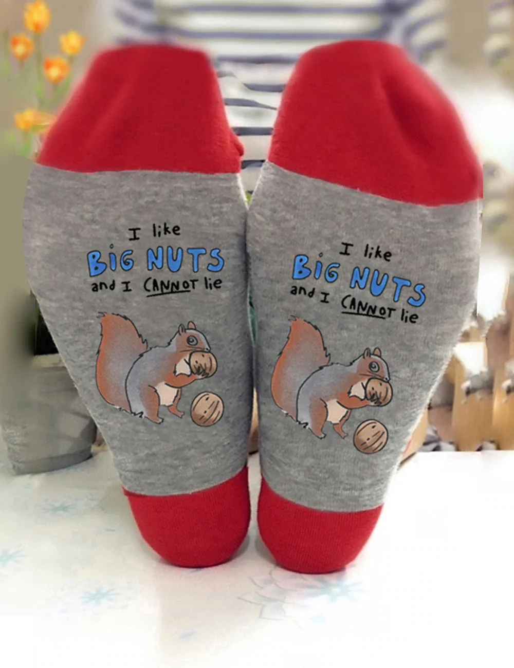 I Like Big Nuts And I Cannot Lie Socks