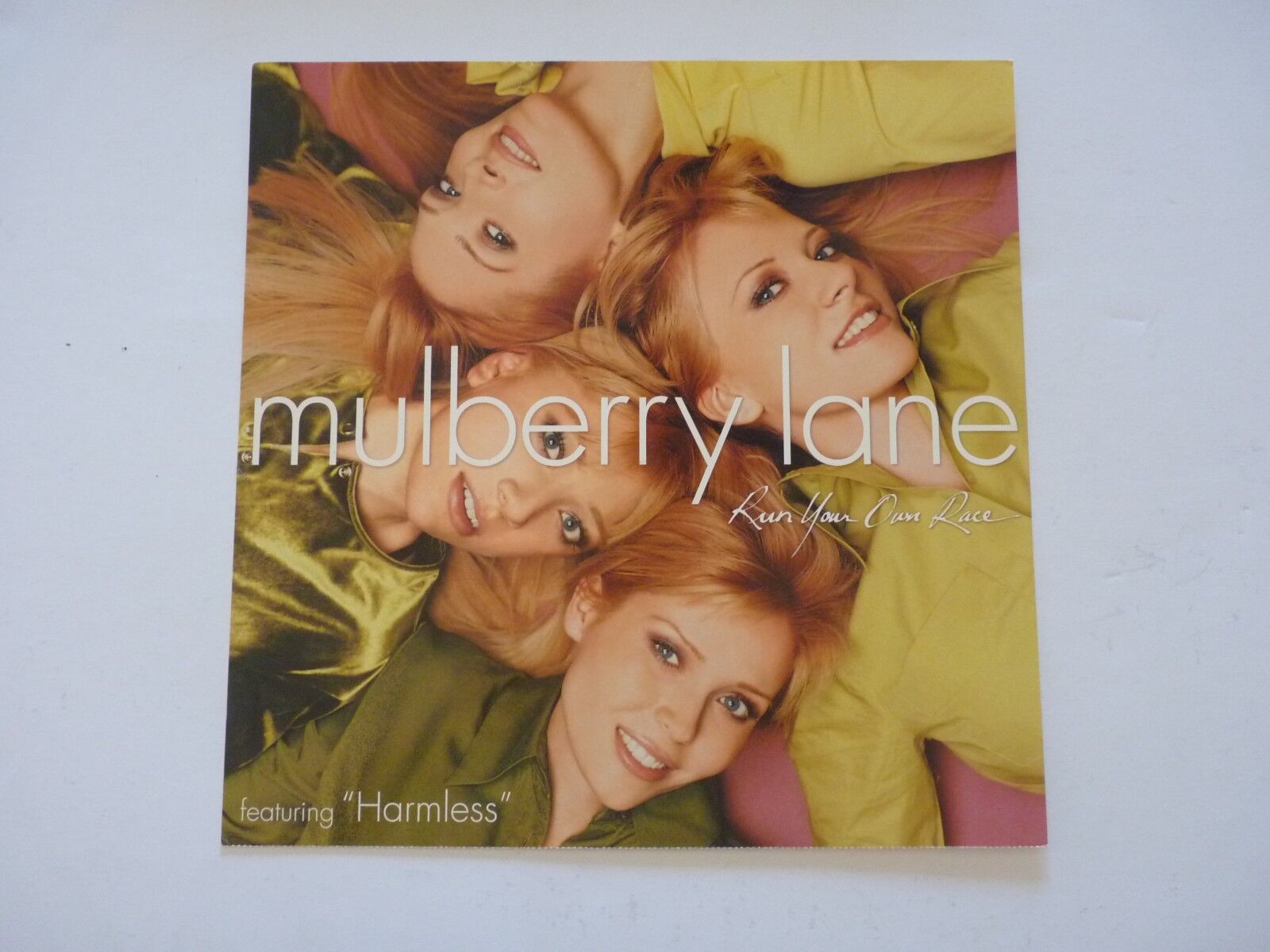 Mulberry Lane Run Your Own Race LP Record Photo Poster painting Flat 12x12 Poster #2