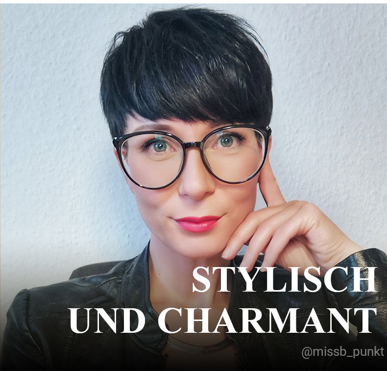 Omar Schwarz Cateye Brille