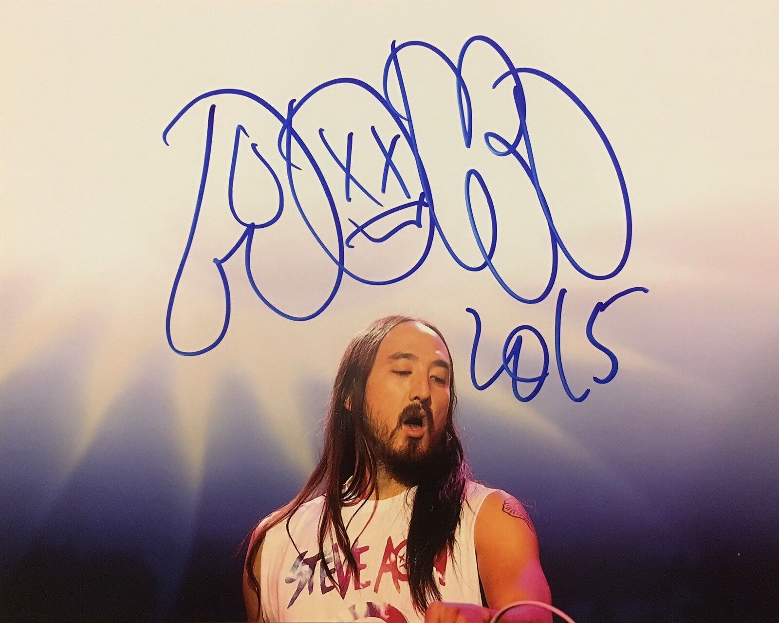 PROOF! STEVE AOKI Signed Autographed 8x10 Photo Poster painting EDM Cake