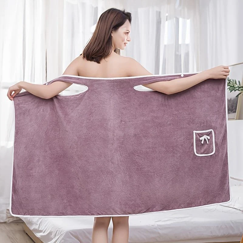 🔥HOT SALE 49% Off 🎁Plus Size Women's Wearable Shower Skirt 