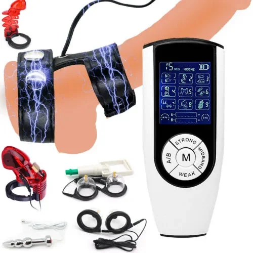 pornhint Pornhint Safe Electrical Stimulation G-point Nipple Clamps Breast Pussy SM Adult Sex Toys