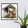 Diamond Painting-DIY Full Round Drill Hen