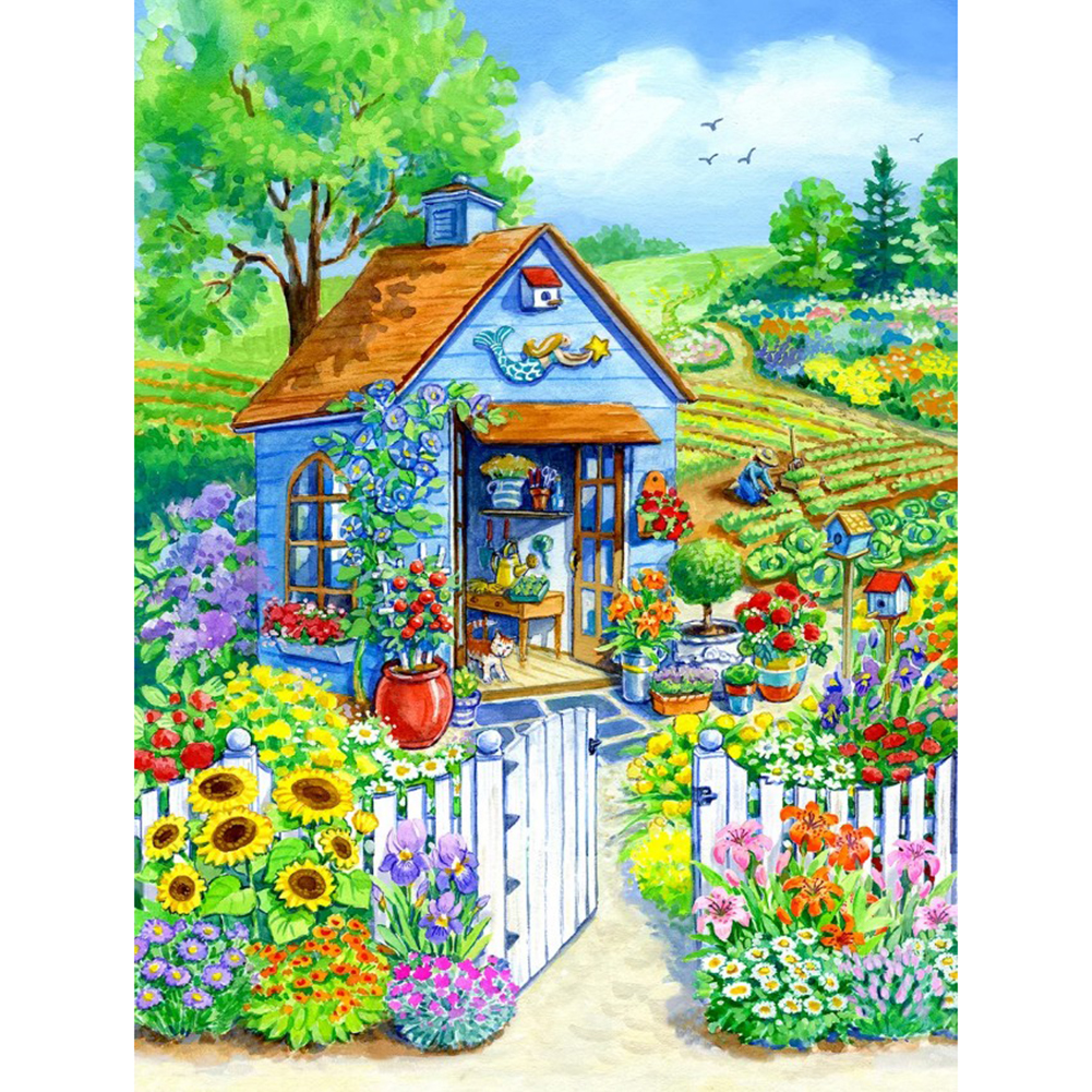 

Garden - Round Drill Diamond Painting - 30*40CM, 501 Original