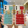 2023 Luxury Diamond Crystal Square Case For iPhone