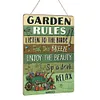 Jardin - Enseignes en bois(20*30cm/30*40cm)