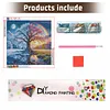 Diamond Painting -DIY Round Drill Tree(40x40cm)