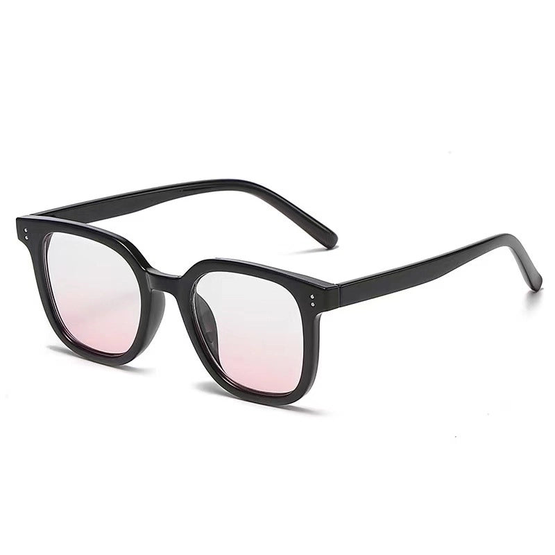 Fashion Solid Color Resin Square Full Frame Women’s Sunglasses