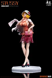 Long Hu Studio - One Piece CP0 07 Queen of the Pleasure District Stussy Statue(GK)-