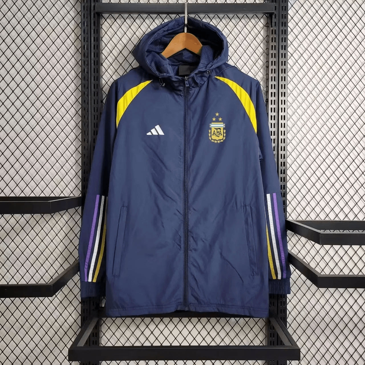 2023/2024 Argentina Windbreaker Blue Soccer Jersey mysite