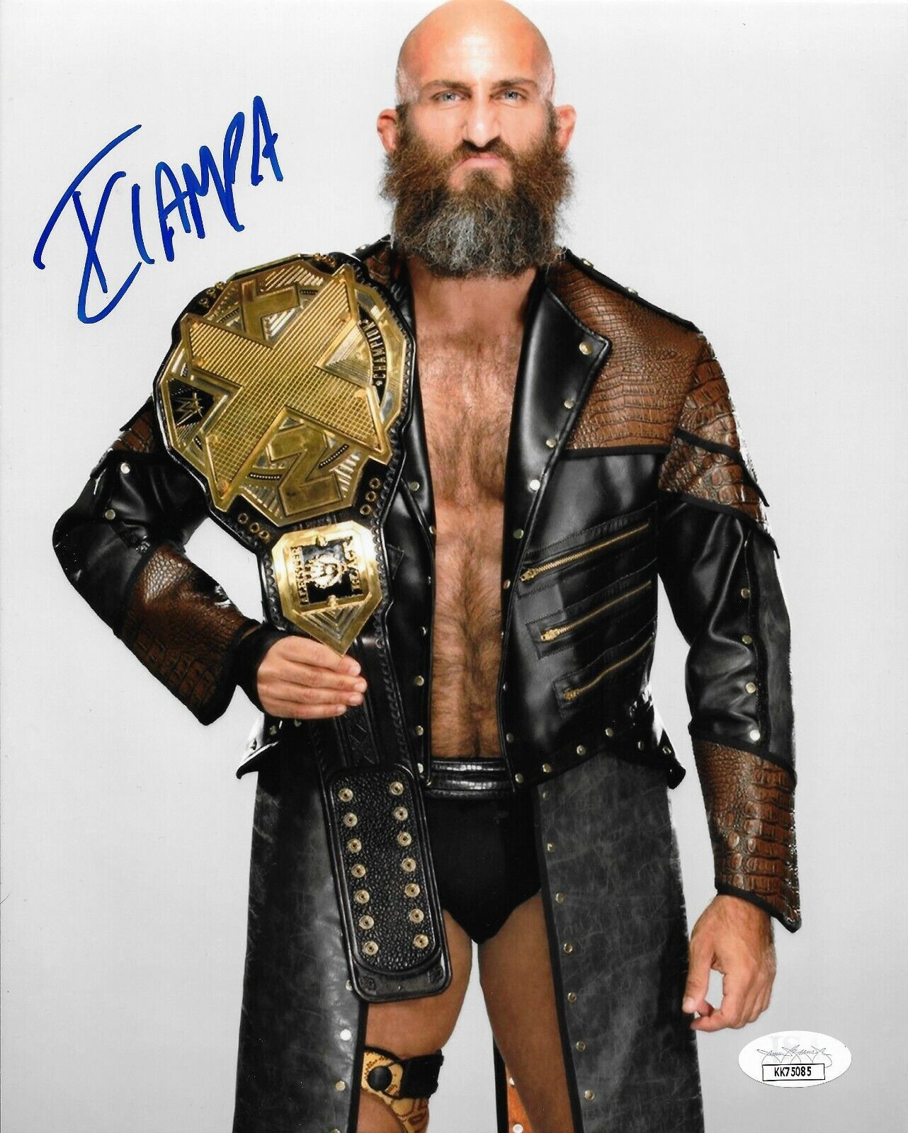 TOMMASO CIAMPA WWE NXT SIGNED AUTOGRAPH 8X10 Photo Poster painting #6 W/ JSA COA