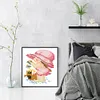 House-Partial 9CT Stamped Cross Stitch Bead Embroidery 17*20cm