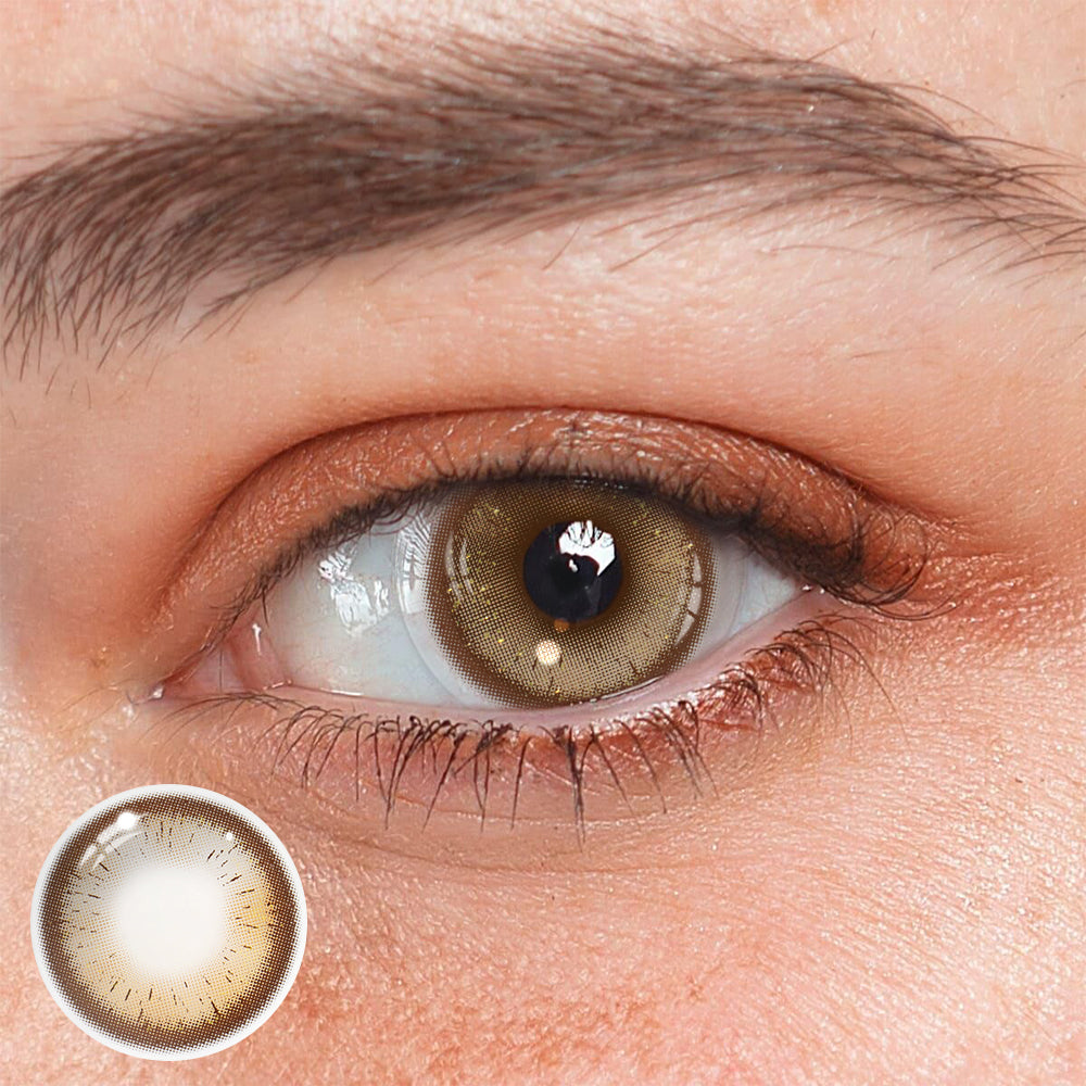 Deema Brown Coloured Contact Lenses