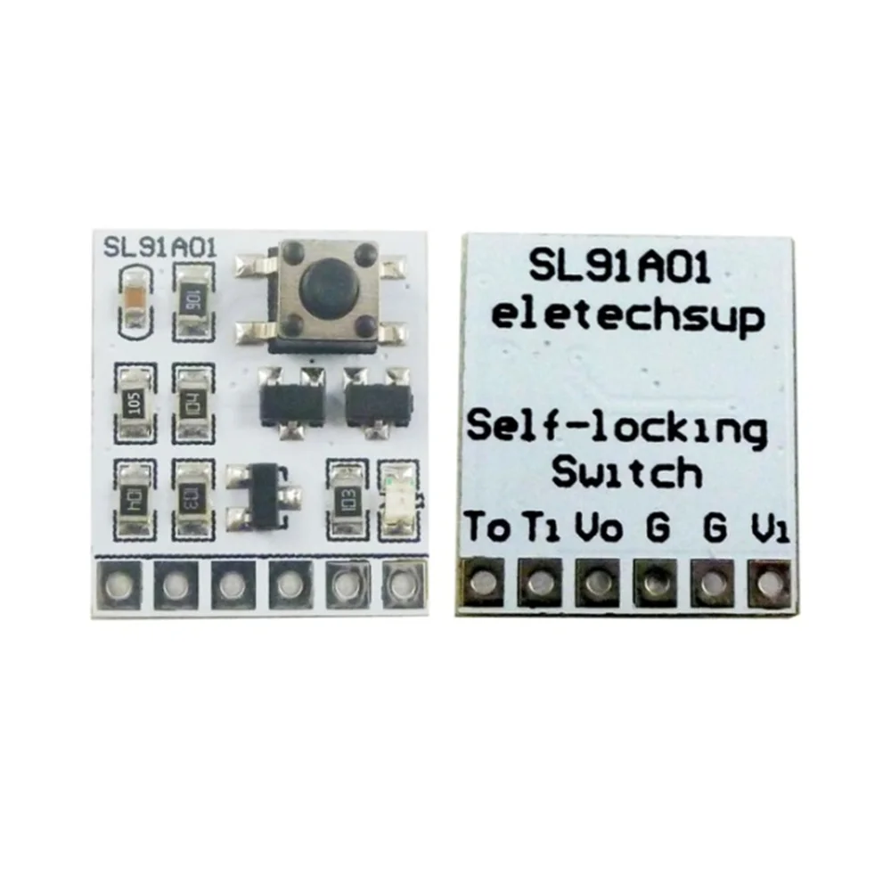 SL91A01 DC 2-18V 2A LED Controller Bistable self-locking switch Module Button touch electronic board