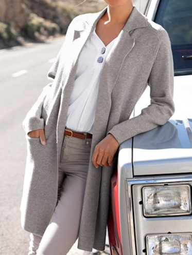 Casual Wool/Knitting Sweater Coat
