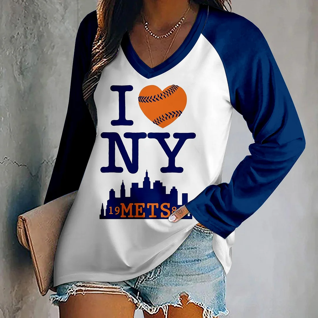 Women's Printed Long Casual Sweatshirt