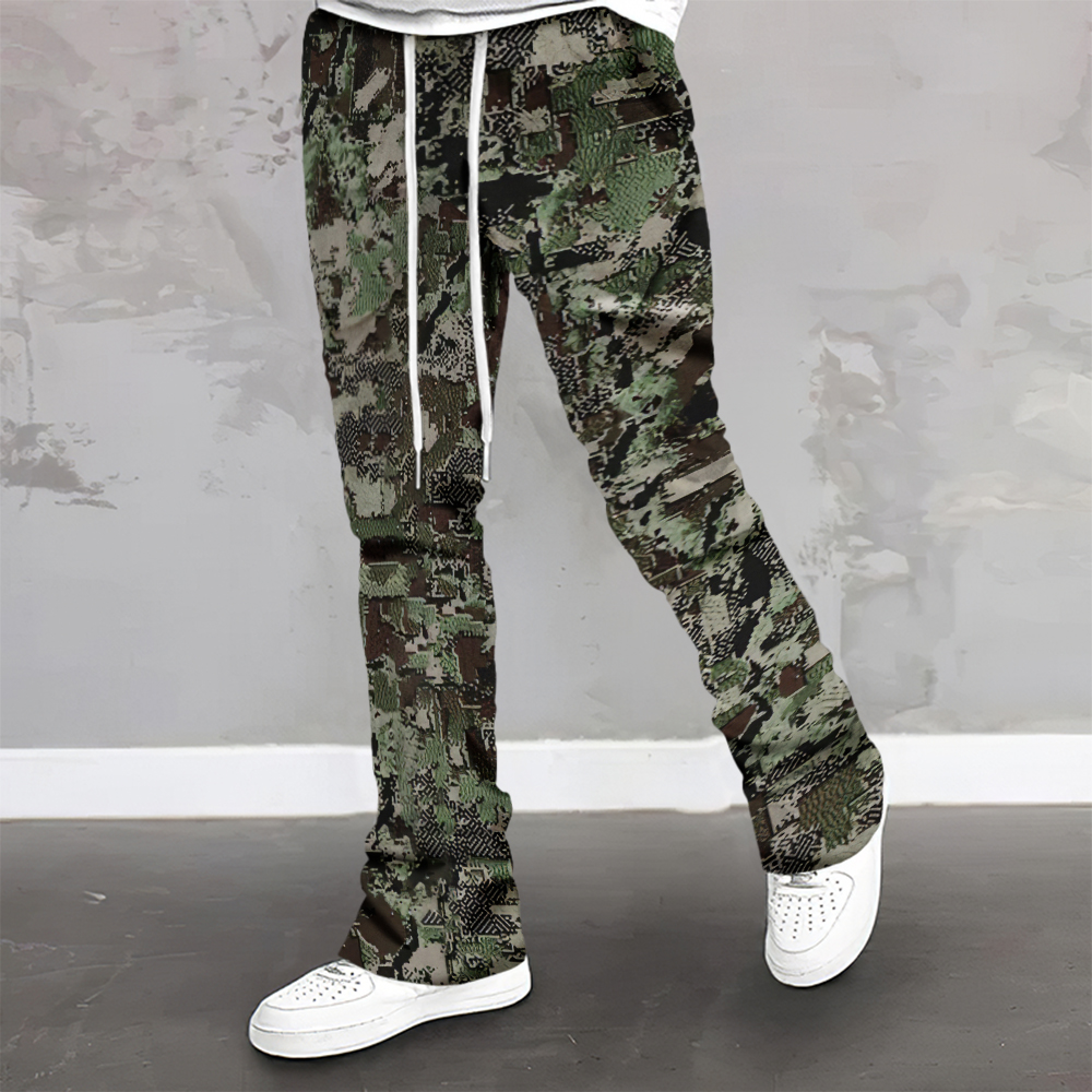 Loveciss®/ Camouflage Jungle Print Street Hip-Hop Casual Trousers