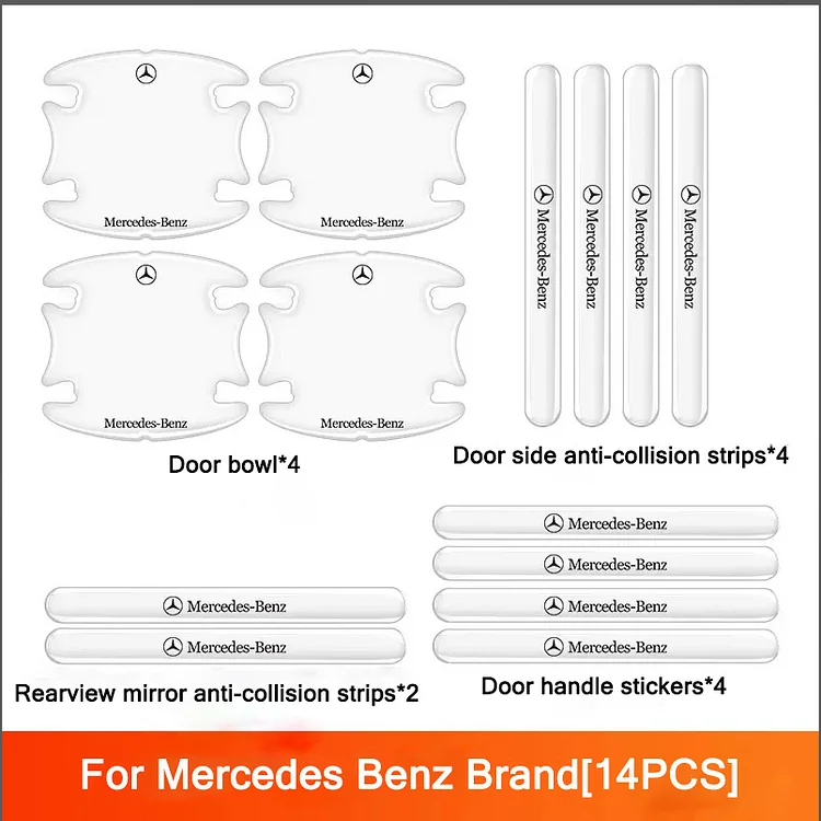 Car Personalized Anti-Scratch Kit (14 PCS)