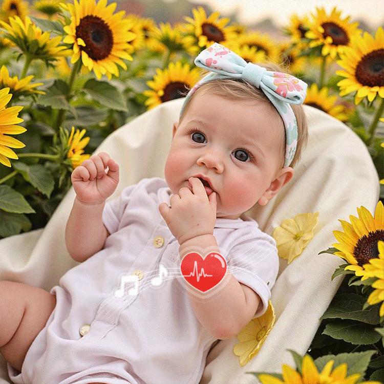 20" Super Cute Handmade Lifelike Blonde Hair Silicone Vinyl Reborn Girl Teziar Rebornartdoll® RSAW-Rebornartdoll®