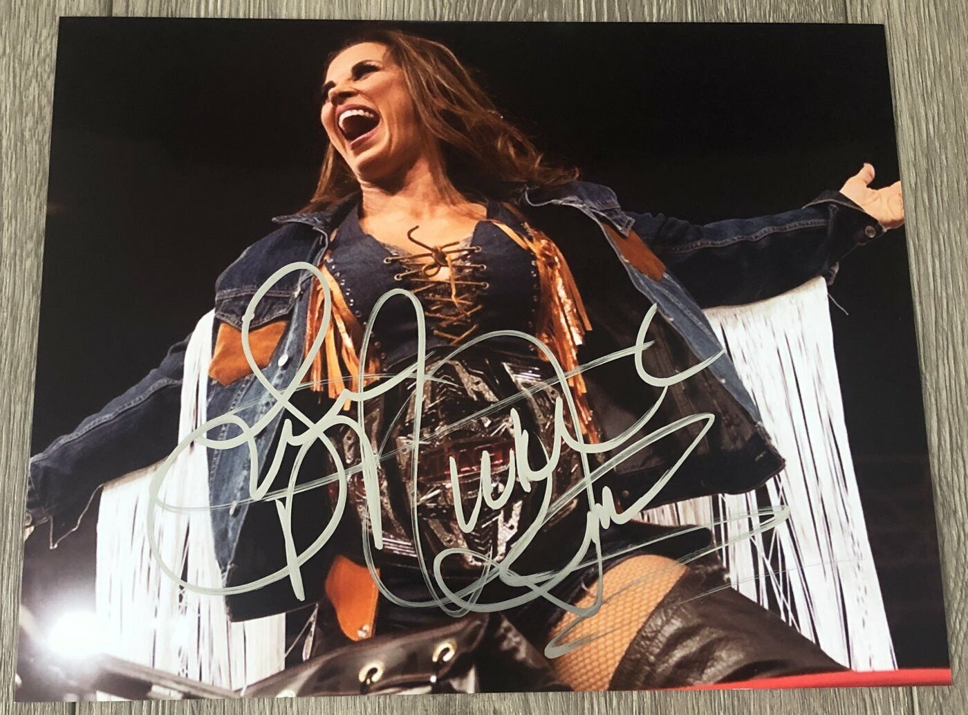 MICKIE JAMES SIGNED AUTOGRAPH WWE DIVAS RAW 8x10 Photo Poster painting B w/EXACT PROOF