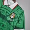 Retro 1998 Mexico Soccer Jersey Home