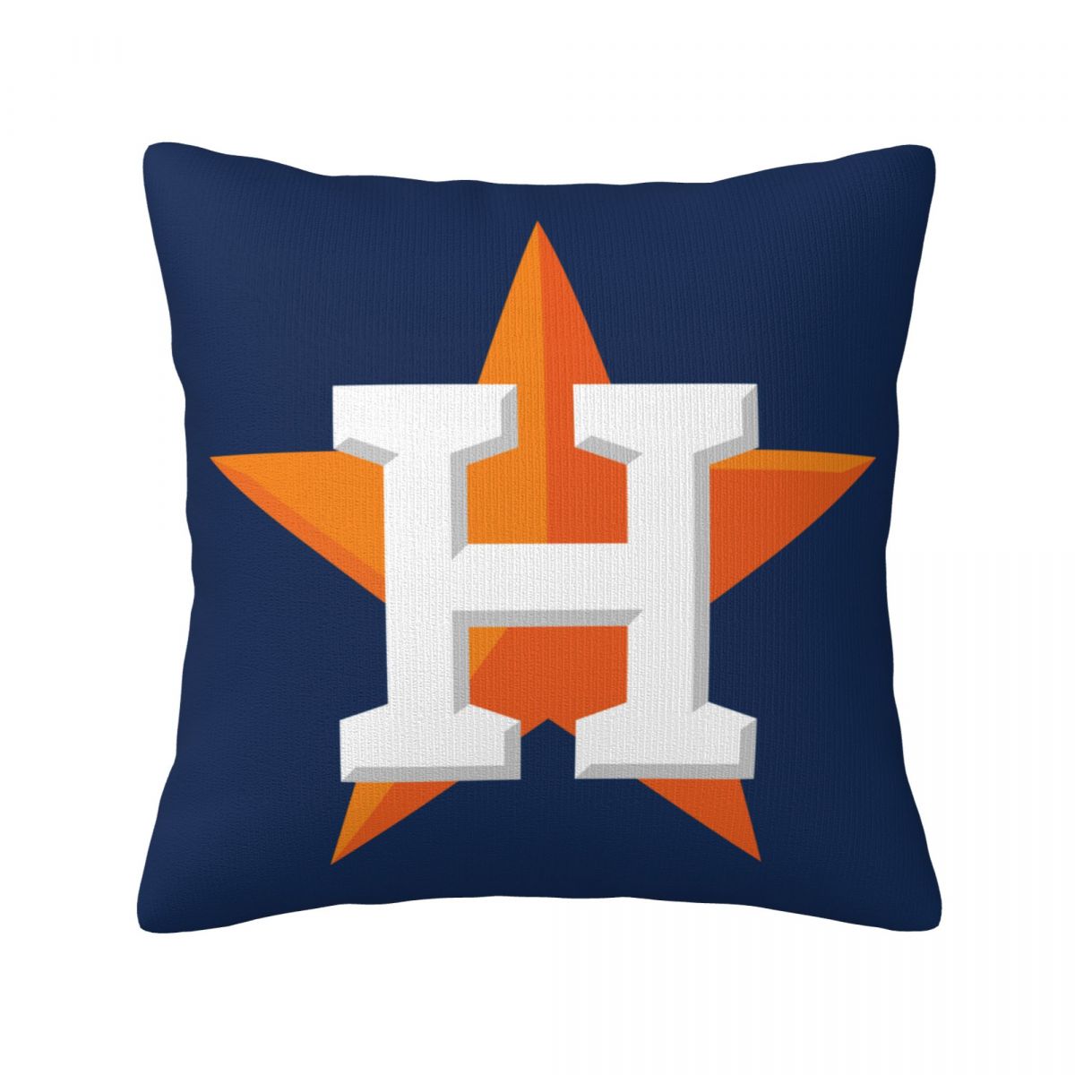 Houston Astros Cap Logo Throw Pillow Covers 18x18