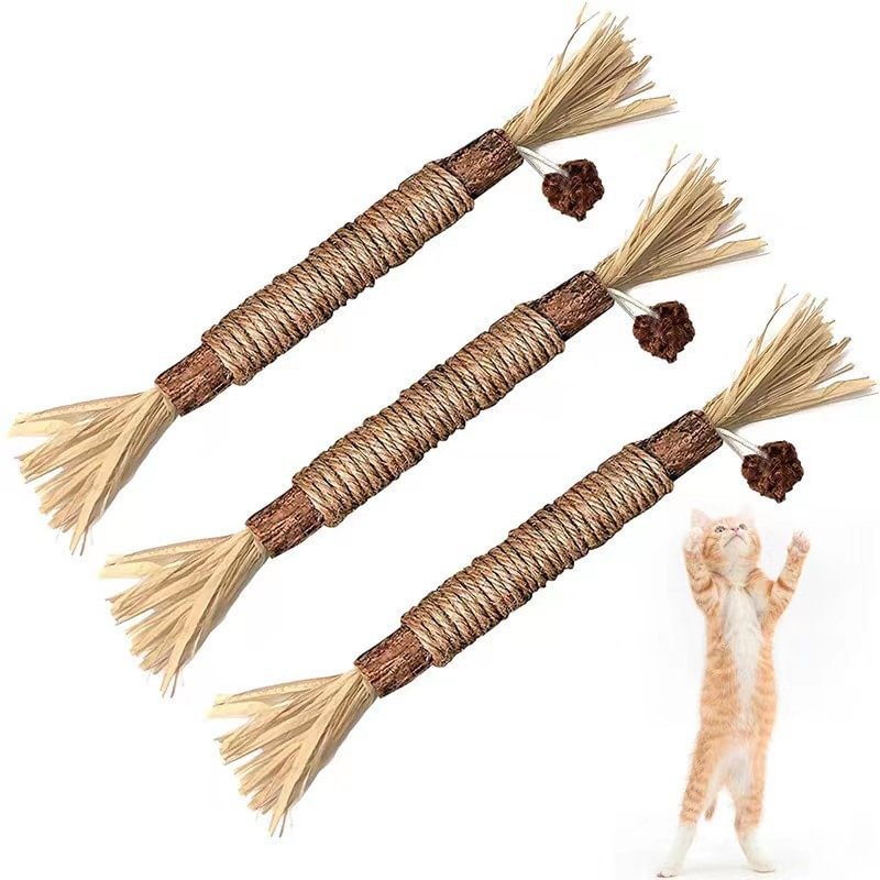 🎅EARLY CHRISTMAS SALE - 48% OFF🎄-😺Silvervine Sticks for Cats-BUY 5 GET 5 FREE