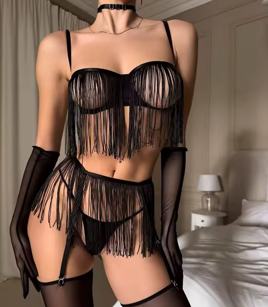 Lovingerie - Black Sway Lingerie Set