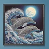 Dolphin-Special Shaped Diamond Painting