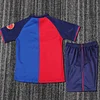 1899-1999 Retro Barcelona 100th Anniversary Version Home Football Shirt 1:1 Thai Quality Kids Size