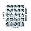 20 Grids Diamond Painting Storage Rack 3D Printing Diamond Painting Storage Container Large Capacity Leak-proof for Boys Girls Adults Students Home Office Leisure (Silver)
