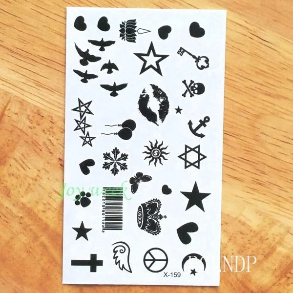 Waterproof Temporary Tattoo Sticker Swallow fly bird Flash Tatoo Fake Tatto arm leg Wrist Foot hand For Girl Men Women kids