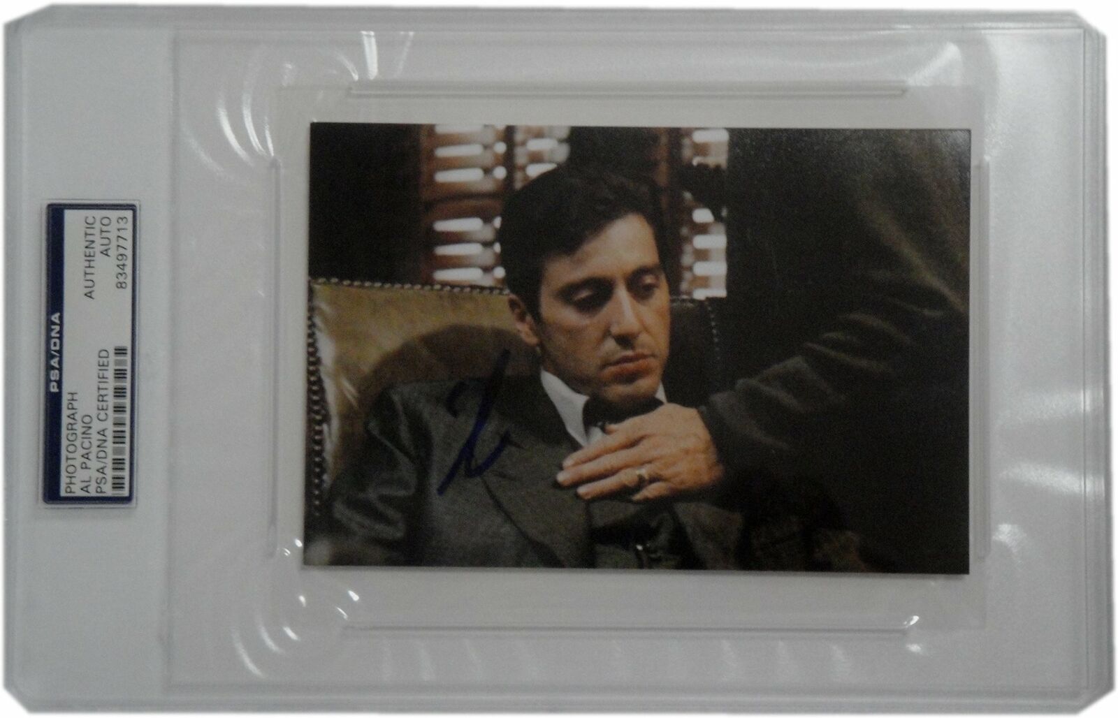 Al Pacino Signed Autographed 4X6 Photo Poster painting Scarface Encapsulated Classic PSA 4977713