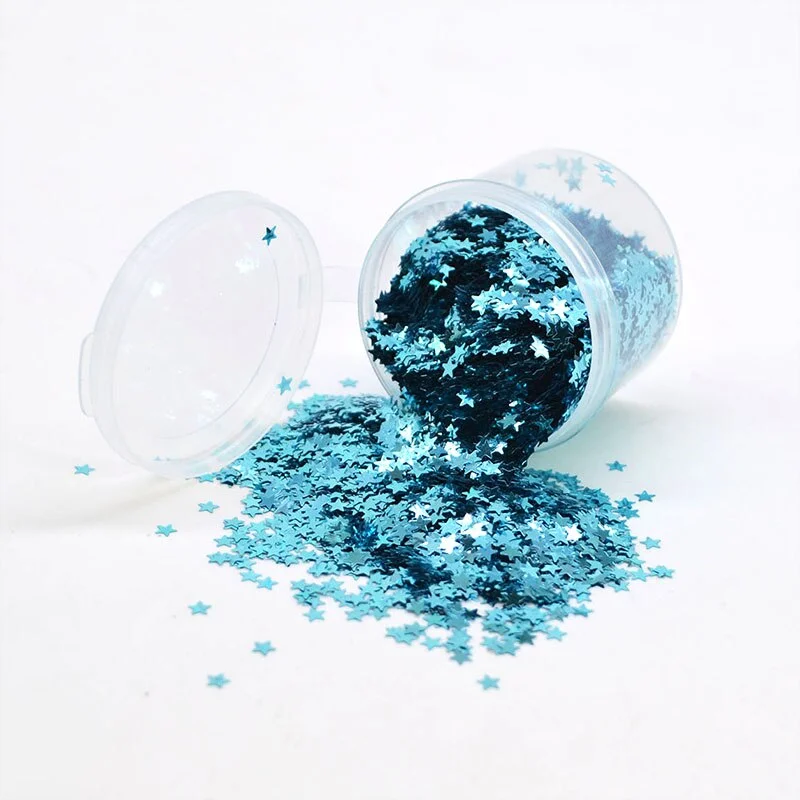 10g/Box 3mm Glitter Acrylic Star Table Confetti Sprinkles Birthday Party Wedding Decoration Sparkle Gold Stars Party Supplies