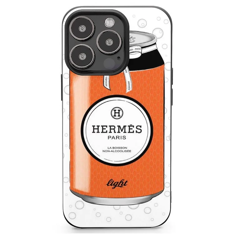 Hermes Drink Mobile Phone Case Shell For IPhone 13 and iPhone14 Pro Max and IPhone 15 Plus Case - Heather Prints Shirts