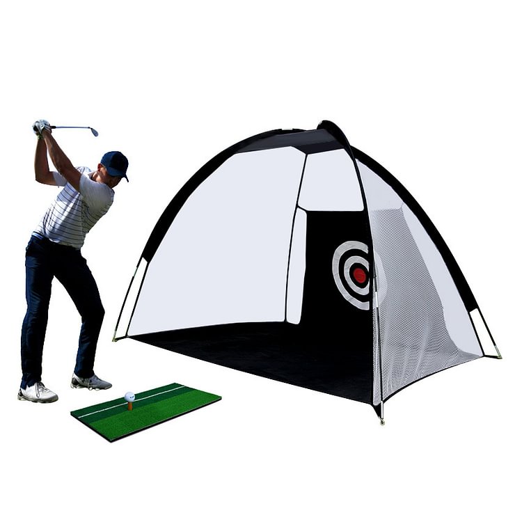 Golf batting cage,golf tent net, golf batting cage, golf swing/cutting practice net, golf goal net, indoor and outdoor golf swing trainer