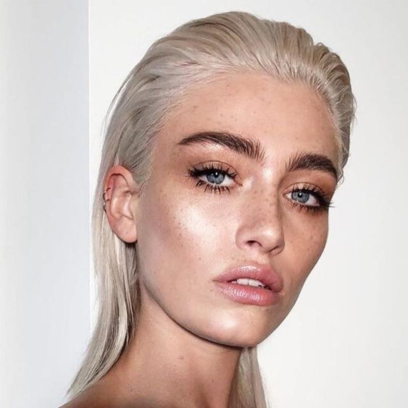 Natural transparent grey (12 months) contact lenses