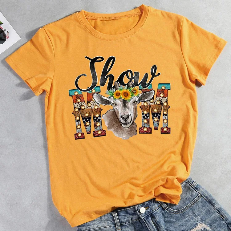 PSL - Show Mom Goat T-Shirt Tee -012324