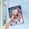 50 Pages DIY Rose Dream Catcher A5 Diamond Painting Notebook