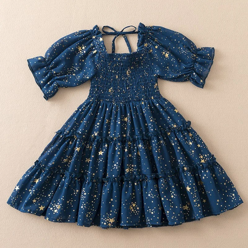 Girls Summer Dresses For Kids Sling Lace Tulle Tutu Birthday Clothes Baby Elegant Dress Wedding Party Children Princess Costume