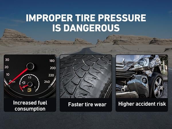 Product Introduction of AstroAI Digital Tire Pressure Gauge with Inflator, 250 PSI Air Chuck & Compressor Accessories, 0.1 Display Resolution, Car Accessories #springtok 2