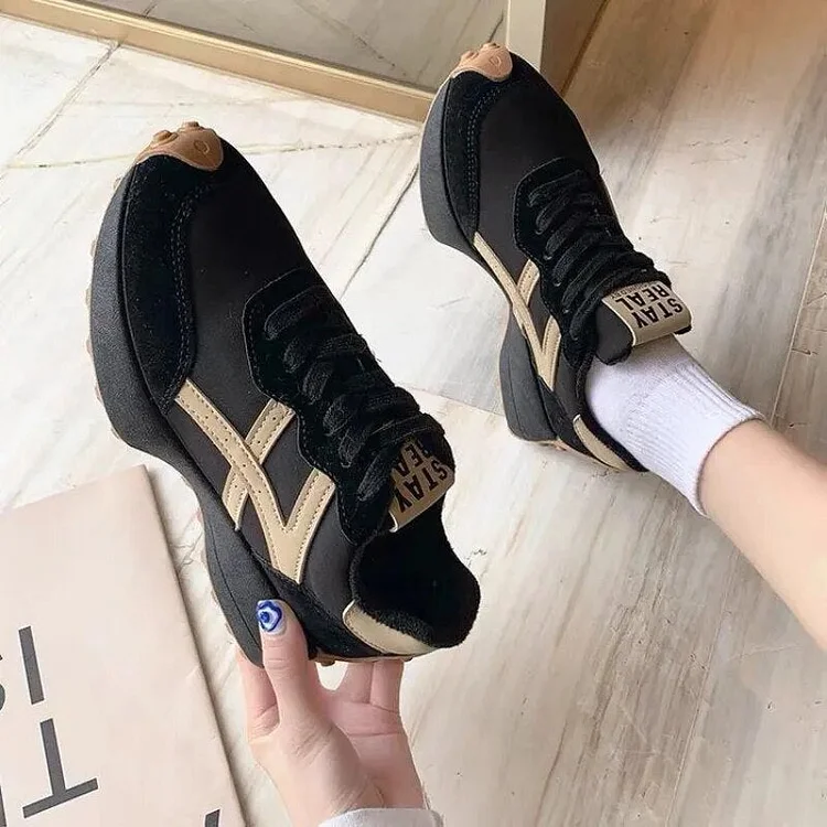 Chaussures Orthopédiques De Sport À Lacets Pour Femmes 