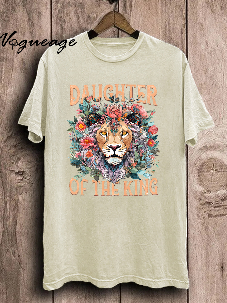 Daughter Of The King Unisex Washed T-Shirt
