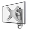 Monitor Arm Wall Mount Bracket for PC TV 13-32 Inch Screen Ergonomic Adjustable Axis Tilt Swivel Lifter with Quick Release Base Holds 40 lbs/18KG