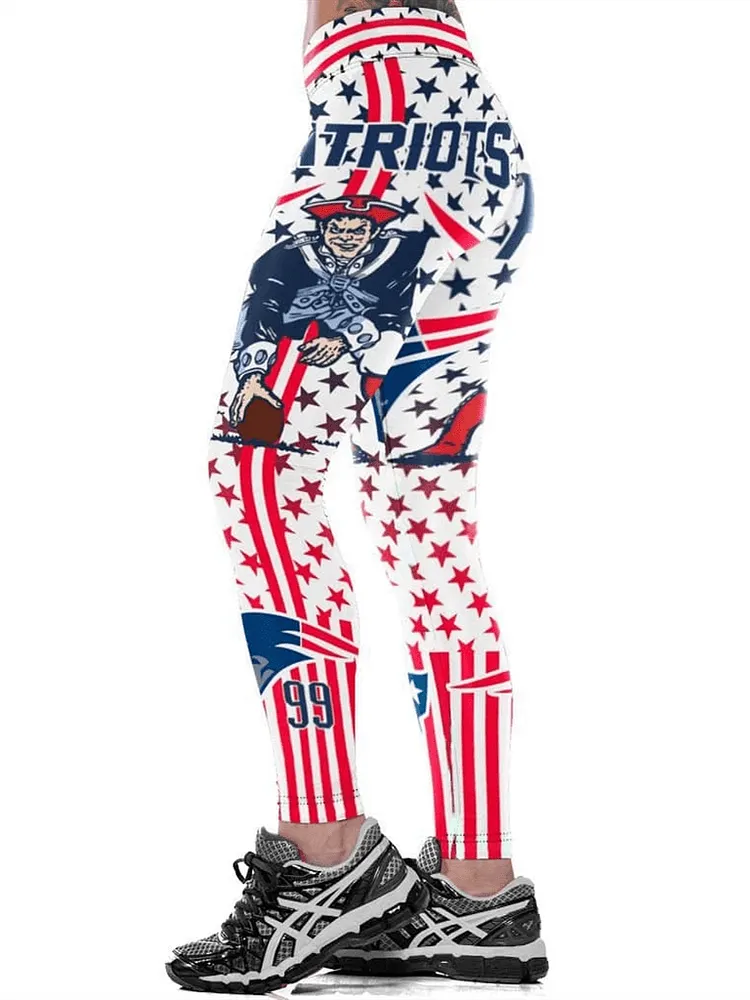 Pariots Printed Robot Personality Leggings