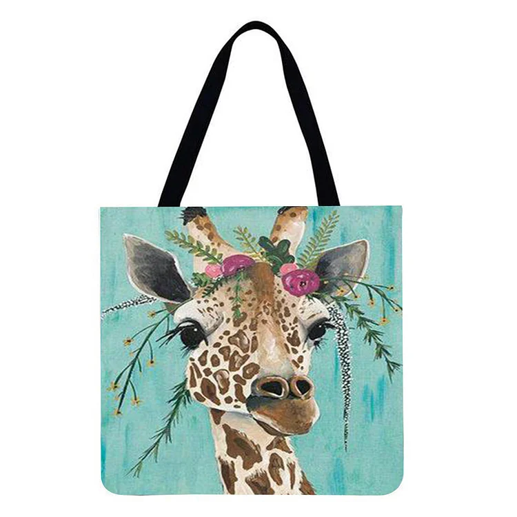 Vintage Animal - Linen Tote Bag