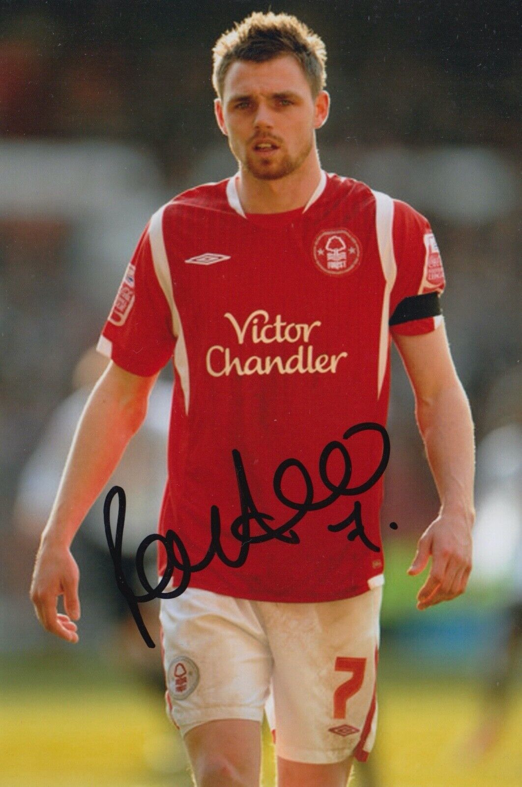 PAUL ANDERSON HAND SIGNED 6X4 Photo Poster painting - FOOTBALL AUTOGRAPH - NOTTINGHAM FOREST 6.